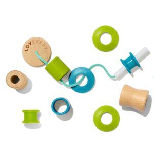 Lovevery Threadable Bead Kit + Fabric Bag